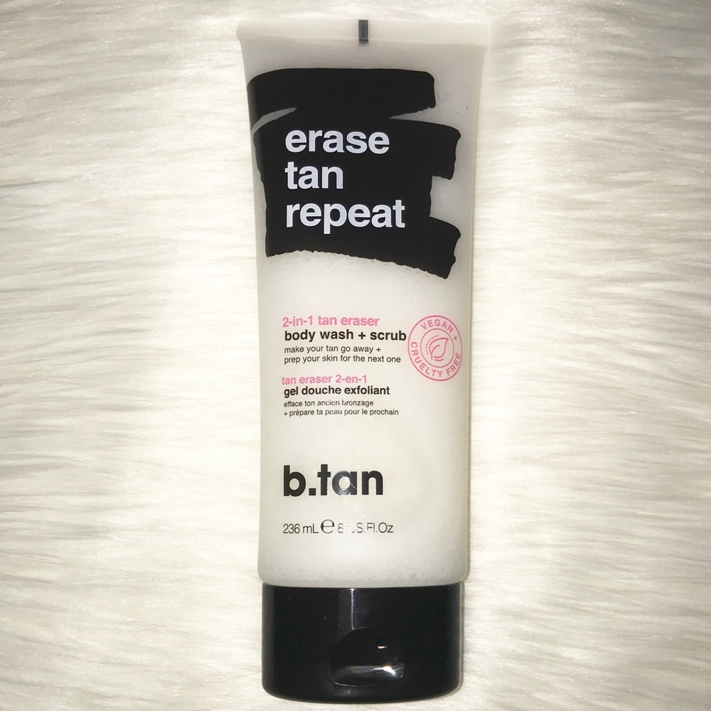 B.Tan Erase Tan Repeat 2 in 1 Tan Eraser + Body Wa